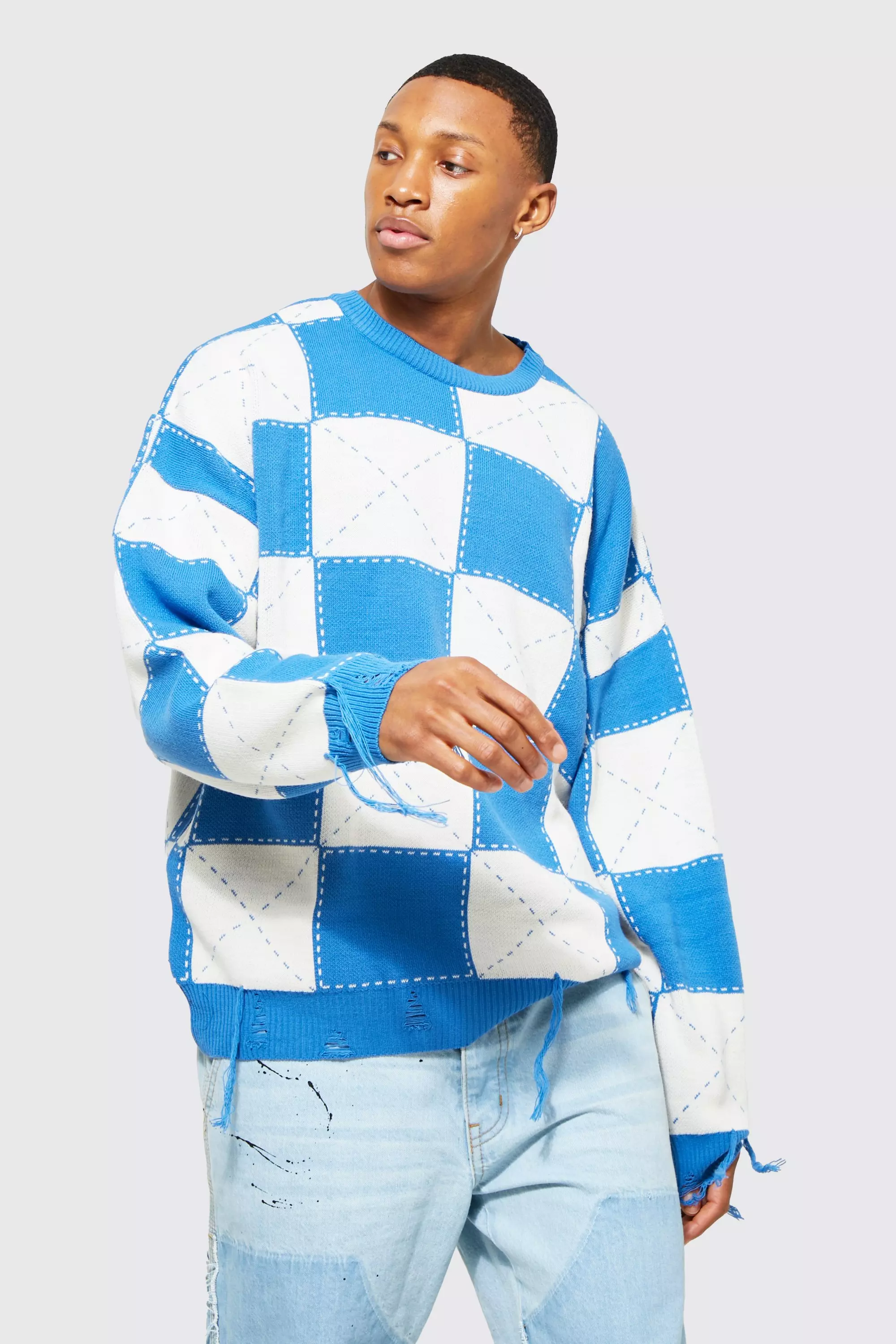 Checkerboard jumper 2025